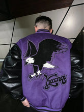 Hearujoy Eagle velvet embroidered baseball jacket thickened American retro loose trendy casual jacket high street fashion tops hot sale